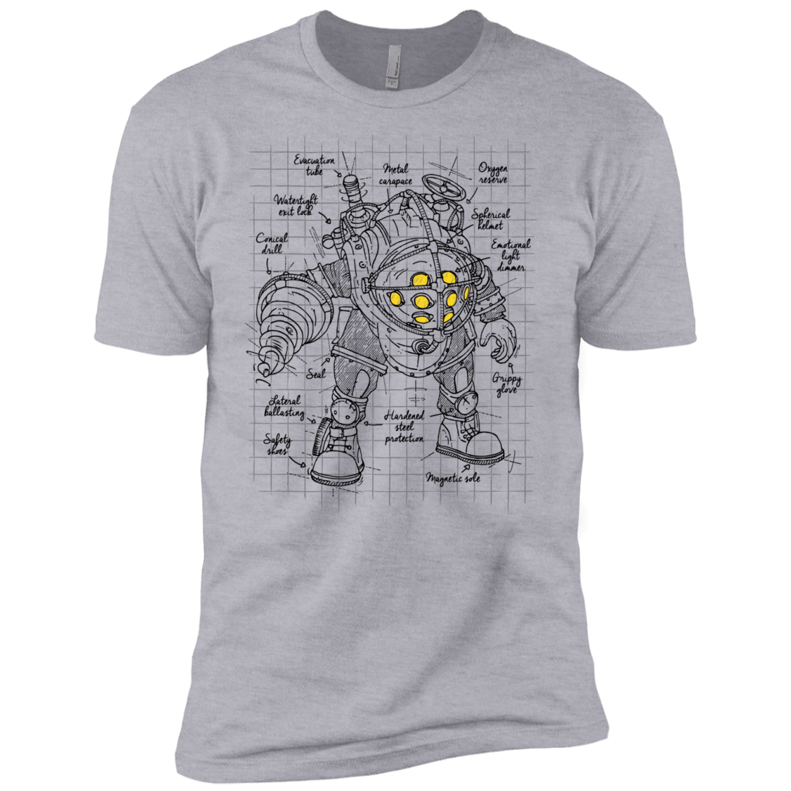 T-Shirts Heather Grey / X-Small Big Daddy Plan Men's Premium T-Shirt