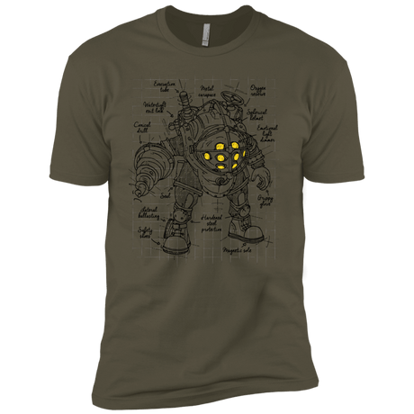 T-Shirts Military Green / X-Small Big Daddy Plan Men's Premium T-Shirt