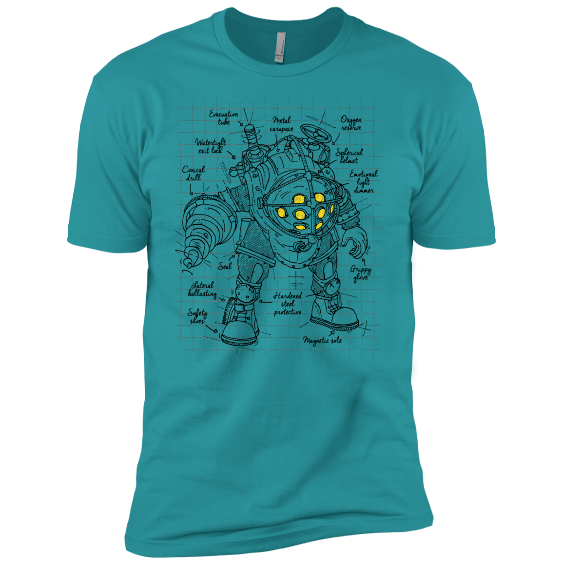 T-Shirts Tahiti Blue / X-Small Big Daddy Plan Men's Premium T-Shirt