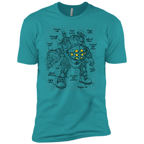 T-Shirts Tahiti Blue / X-Small Big Daddy Plan Men's Premium T-Shirt