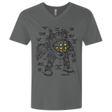 T-Shirts Heavy Metal / X-Small Big Daddy Plan Men's Premium V-Neck