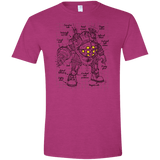 T-Shirts Antique Heliconia / S Big Daddy Plan Men's Semi-Fitted Softstyle