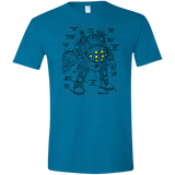 T-Shirts Antique Sapphire / S Big Daddy Plan Men's Semi-Fitted Softstyle