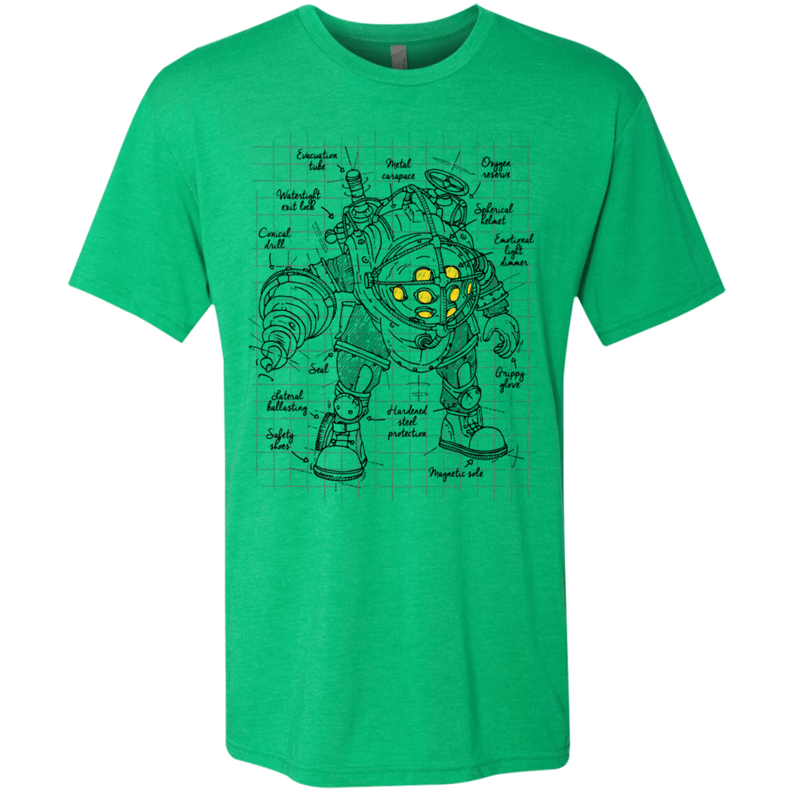 T-Shirts Envy / S Big Daddy Plan Men's Triblend T-Shirt