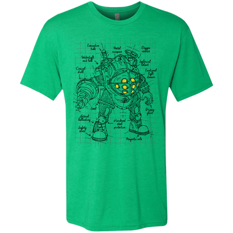 T-Shirts Envy / S Big Daddy Plan Men's Triblend T-Shirt