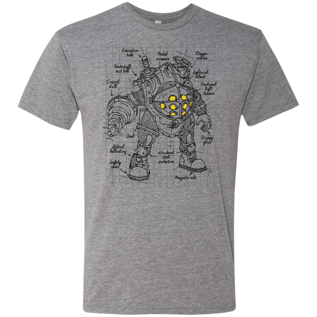 T-Shirts Premium Heather / S Big Daddy Plan Men's Triblend T-Shirt