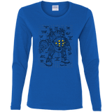 T-Shirts Royal / S Big Daddy Plan Women's Long Sleeve T-Shirt