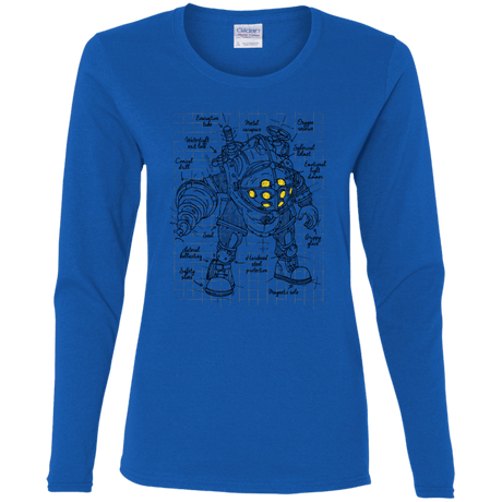 T-Shirts Royal / S Big Daddy Plan Women's Long Sleeve T-Shirt