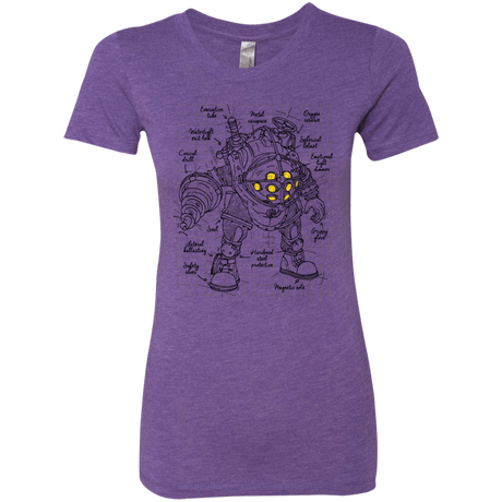 T-Shirts Purple Rush / S Big Daddy Plan Women's Triblend T-Shirt