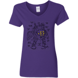 T-Shirts Purple / S Big Daddy Plan Women's V-Neck T-Shirt