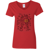 T-Shirts Red / S Big Daddy Plan Women's V-Neck T-Shirt