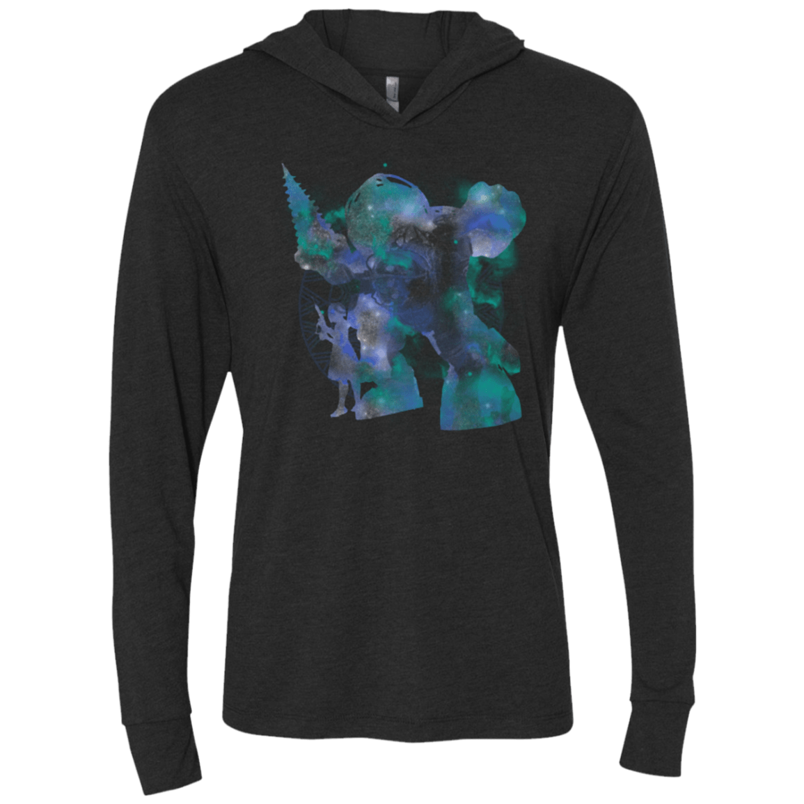 T-Shirts Vintage Black / X-Small Big Daddy Triblend Long Sleeve Hoodie Tee