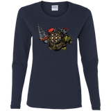 T-Shirts Navy / S Big Daddy Women's Long Sleeve T-Shirt