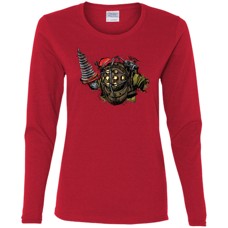 T-Shirts Red / S Big Daddy Women's Long Sleeve T-Shirt
