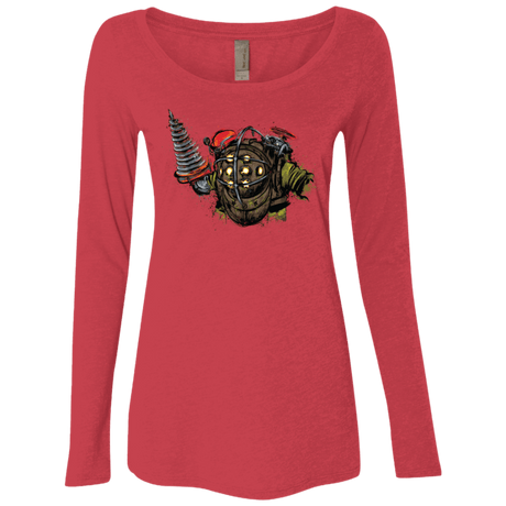 T-Shirts Vintage Red / Small Big Daddy Women's Triblend Long Sleeve Shirt