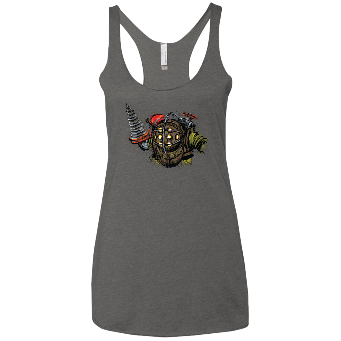 T-Shirts Premium Heather / X-Small Big Daddy Women's Triblend Racerback Tank