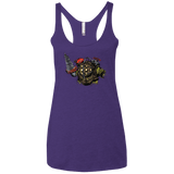 T-Shirts Purple Rush / X-Small Big Daddy Women's Triblend Racerback Tank