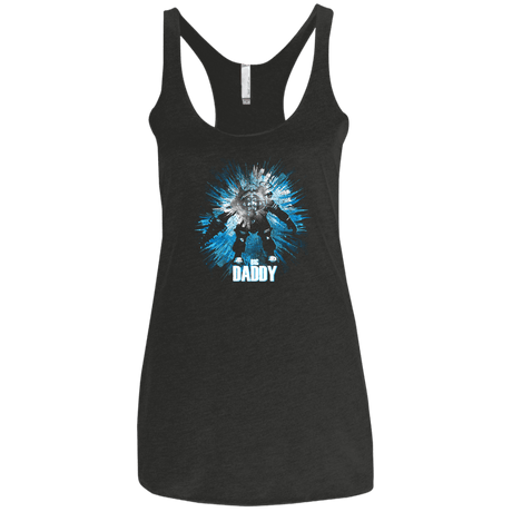 T-Shirts Vintage Black / X-Small Big Daddy Women's Triblend Racerback Tank
