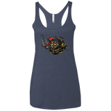 T-Shirts Vintage Navy / X-Small Big Daddy Women's Triblend Racerback Tank