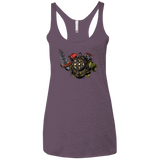 T-Shirts Vintage Purple / X-Small Big Daddy Women's Triblend Racerback Tank