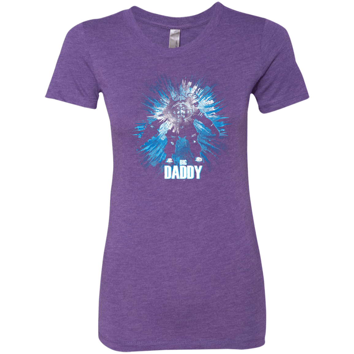 T-Shirts Purple Rush / S Big Daddy Women's Triblend T-Shirt