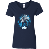 T-Shirts Navy / S Big Daddy Women's V-Neck T-Shirt