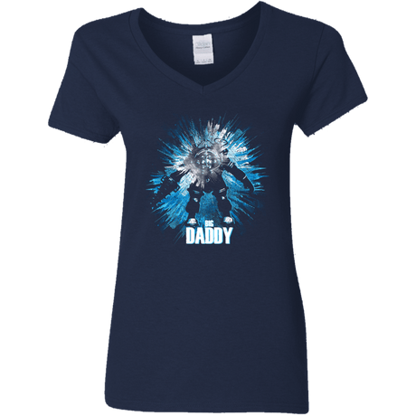 T-Shirts Navy / S Big Daddy Women's V-Neck T-Shirt