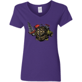 T-Shirts Purple / S Big Daddy Women's V-Neck T-Shirt