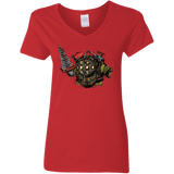 T-Shirts Red / S Big Daddy Women's V-Neck T-Shirt