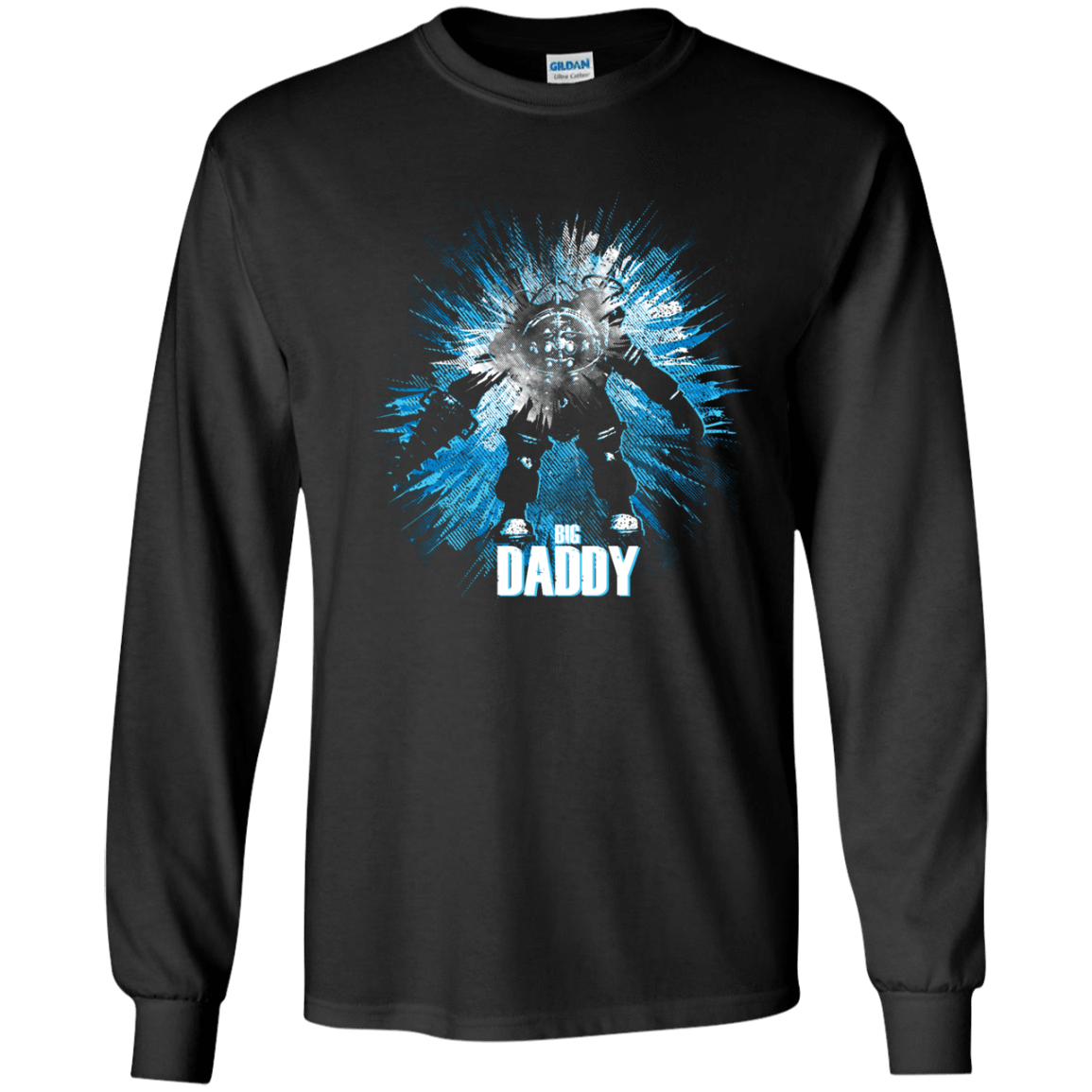 T-Shirts Black / YS Big Daddy Youth Long Sleeve T-Shirt