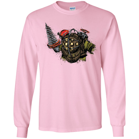T-Shirts Light Pink / YS Big Daddy Youth Long Sleeve T-Shirt