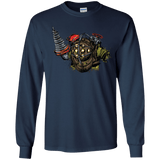 T-Shirts Navy / YS Big Daddy Youth Long Sleeve T-Shirt
