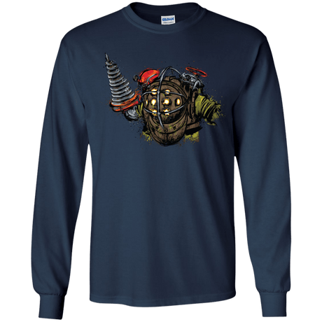 T-Shirts Navy / YS Big Daddy Youth Long Sleeve T-Shirt