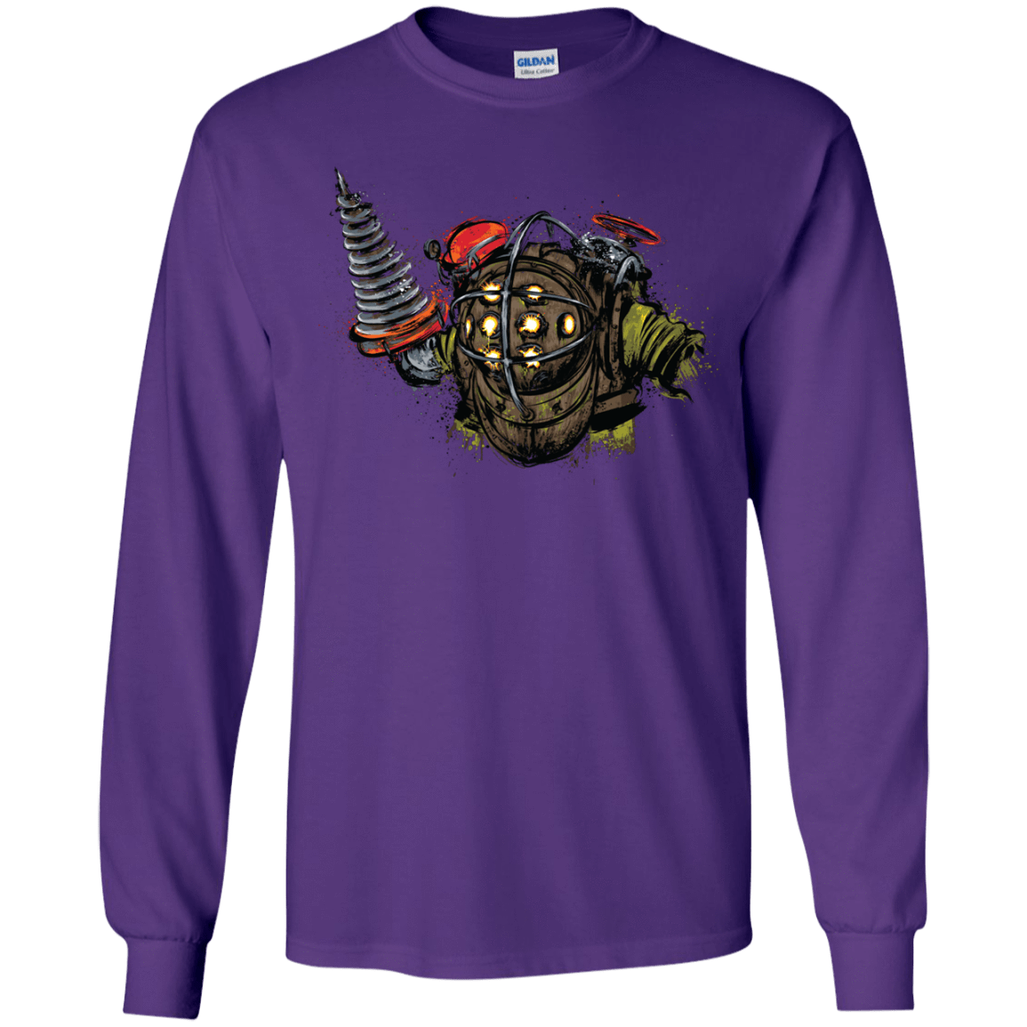 T-Shirts Purple / YS Big Daddy Youth Long Sleeve T-Shirt