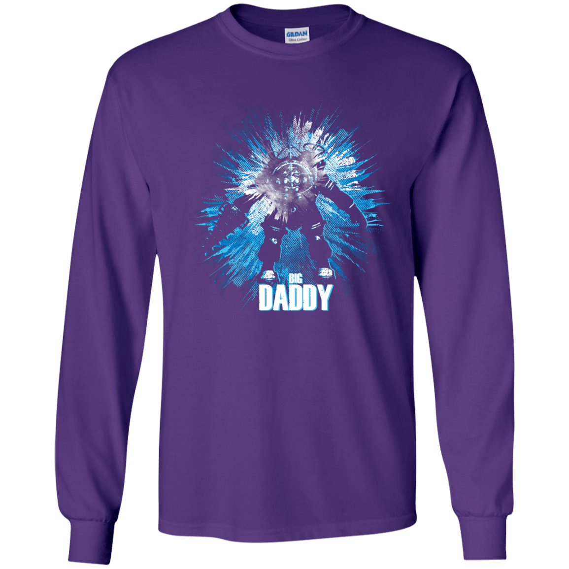 T-Shirts Purple / YS Big Daddy Youth Long Sleeve T-Shirt