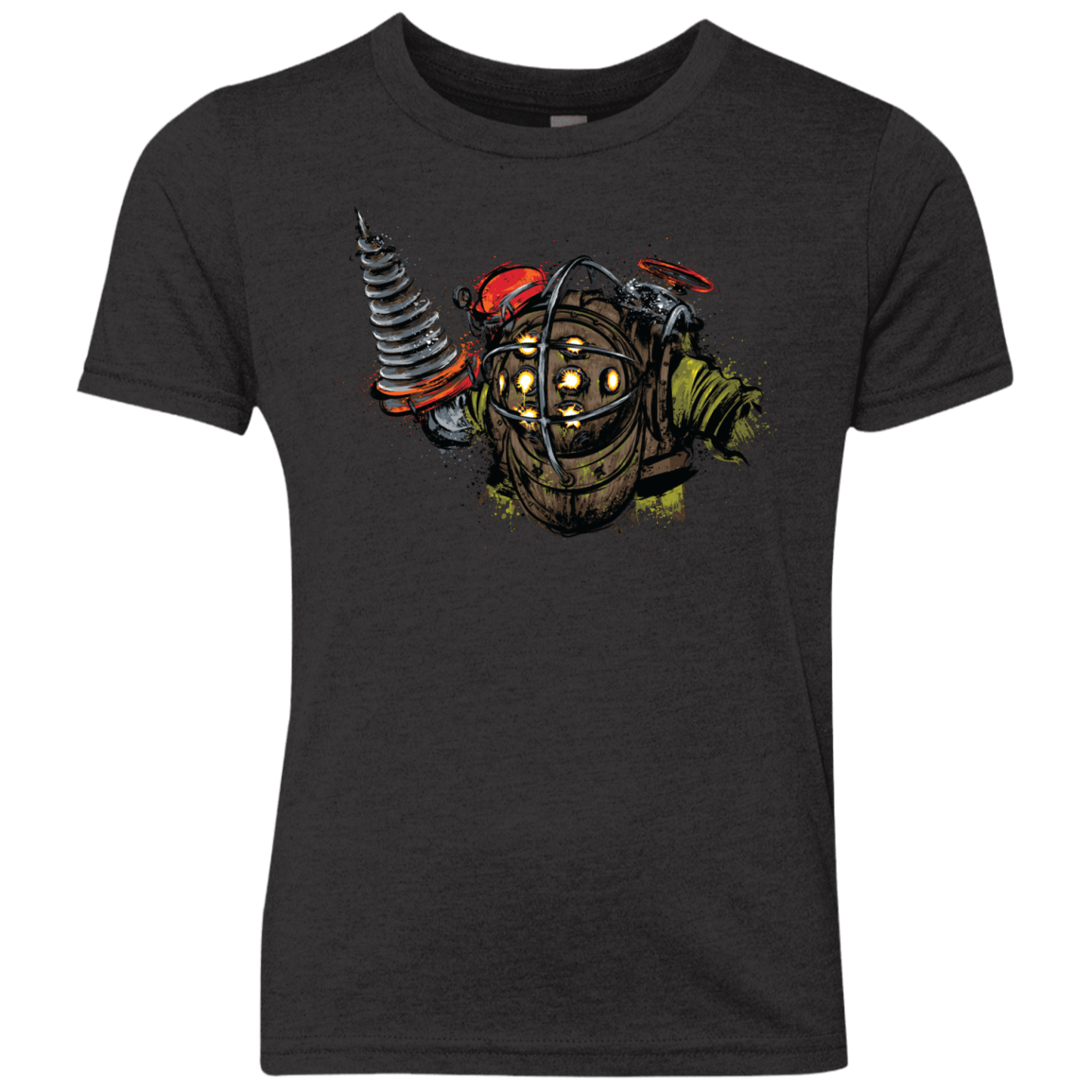 T-Shirts Vintage Black / YXS Big Daddy Youth Triblend T-Shirt