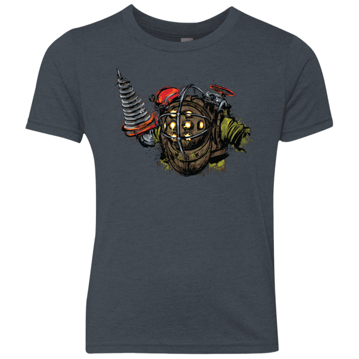T-Shirts Vintage Navy / YXS Big Daddy Youth Triblend T-Shirt
