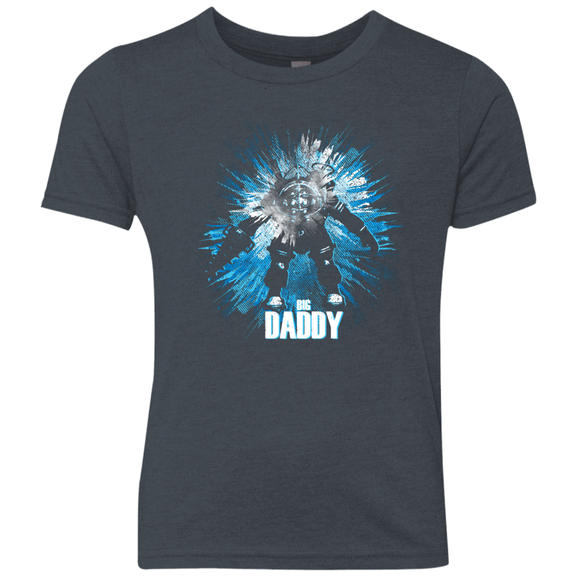 T-Shirts Vintage Navy / YXS Big Daddy Youth Triblend T-Shirt