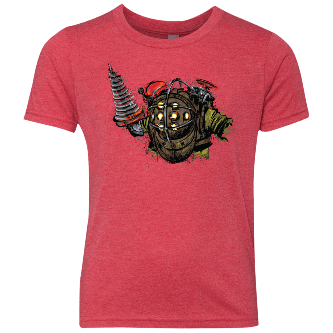 T-Shirts Vintage Red / YXS Big Daddy Youth Triblend T-Shirt