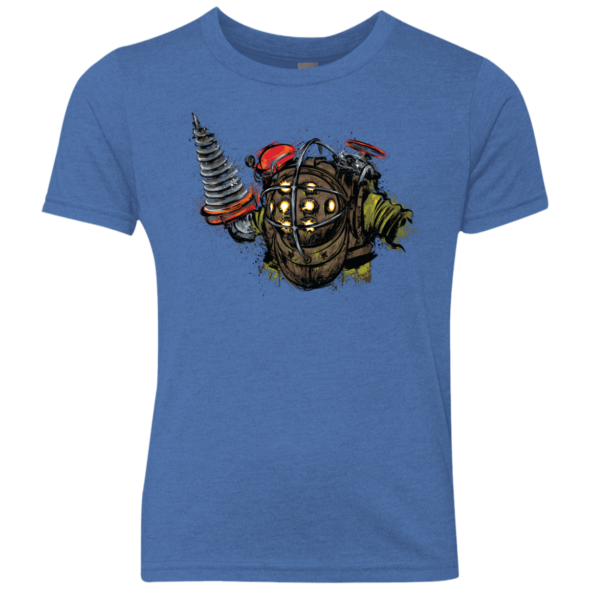 T-Shirts Vintage Royal / YXS Big Daddy Youth Triblend T-Shirt
