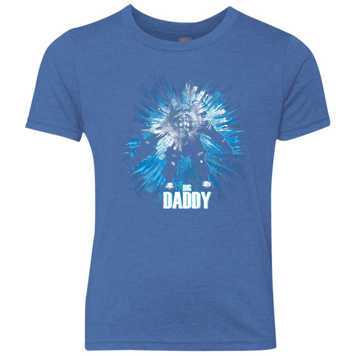 T-Shirts Vintage Royal / YXS Big Daddy Youth Triblend T-Shirt
