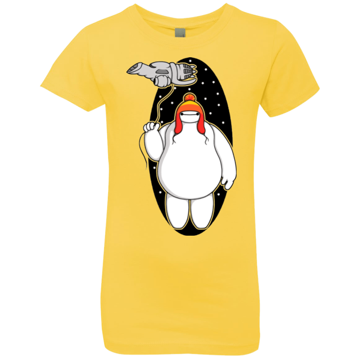 T-Shirts Vibrant Yellow / YXS Big Damn Hero 6 Girls Premium T-Shirt