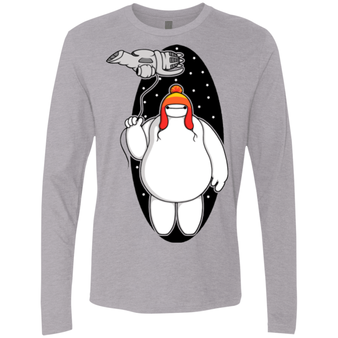 T-Shirts Heather Grey / Small Big Damn Hero 6 Men's Premium Long Sleeve