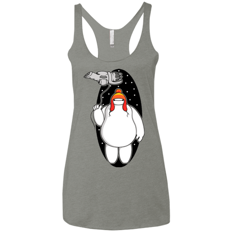 T-Shirts Venetian Grey / X-Small Big Damn Hero 6 Women's Triblend Racerback Tank