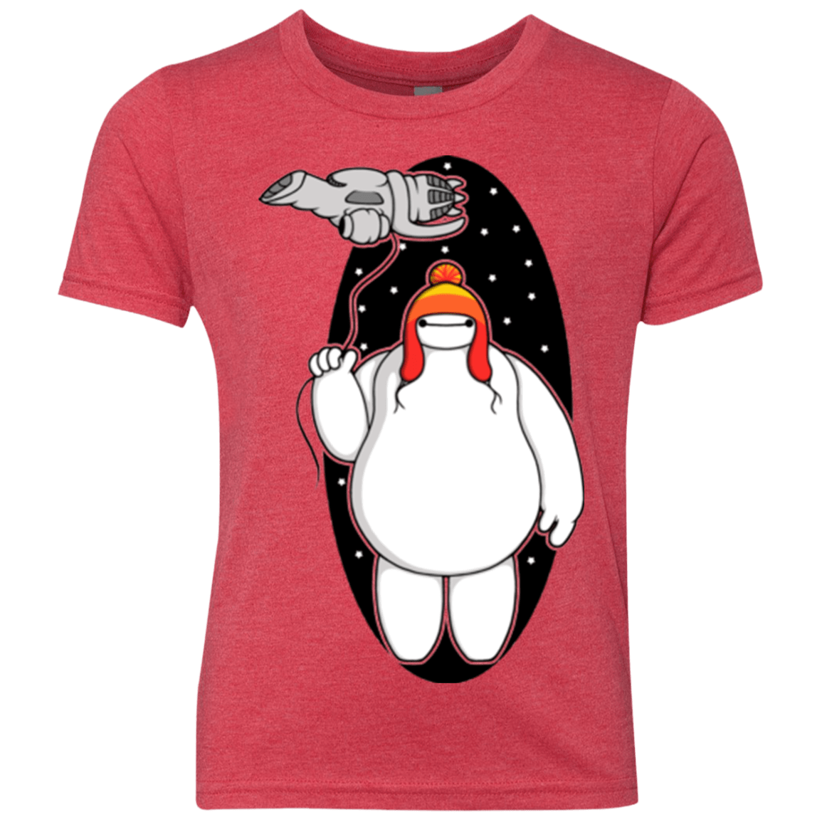 T-Shirts Vintage Red / YXS Big Damn Hero 6 Youth Triblend T-Shirt