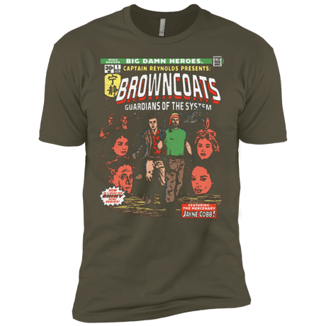 T-Shirts Military Green / X-Small Big Damn Heroes Men's Premium T-Shirt