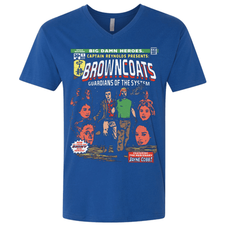 T-Shirts Royal / X-Small Big Damn Heroes Men's Premium V-Neck