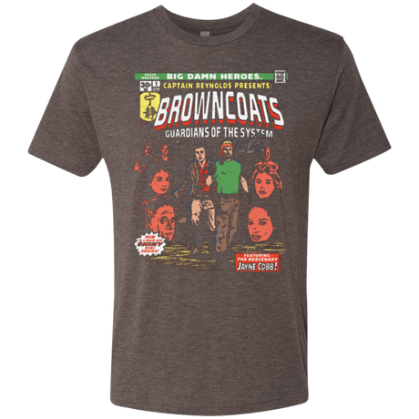 T-Shirts Macchiato / Small Big Damn Heroes Men's Triblend T-Shirt