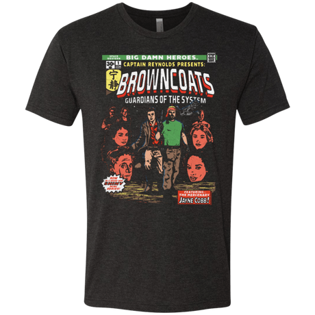 T-Shirts Vintage Black / Small Big Damn Heroes Men's Triblend T-Shirt