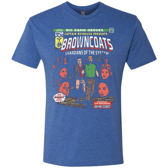 T-Shirts Vintage Royal / Small Big Damn Heroes Men's Triblend T-Shirt